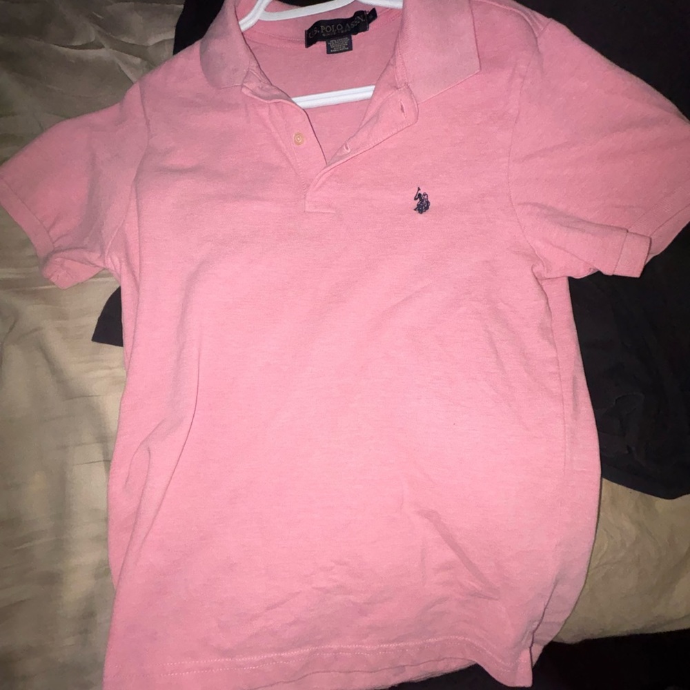 U.S. Polo Assn. Pink Polo Shirt